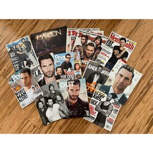 Adam Levine & Maroon 5 Magazine Lot – Rare Collector’s Set